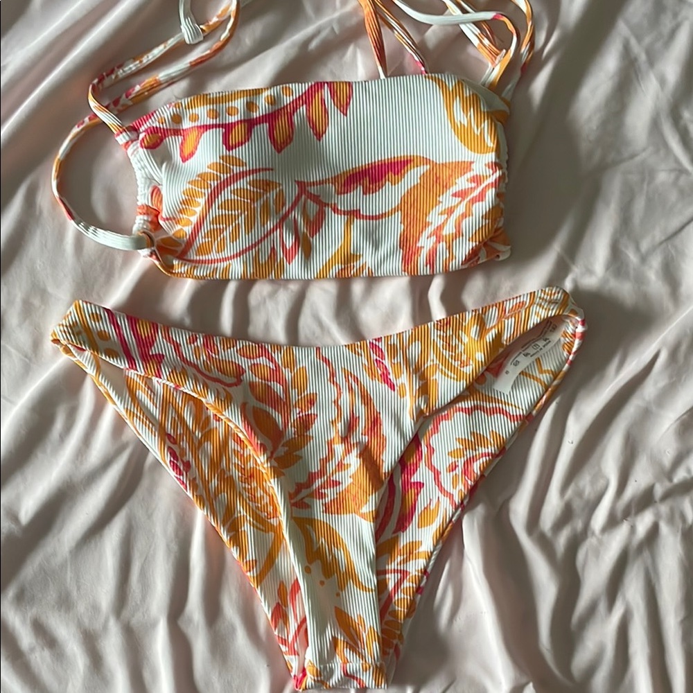 Vibrant Floral Bikini Set